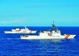 美首披露與台巡防艦同框照　暗示共同演訓